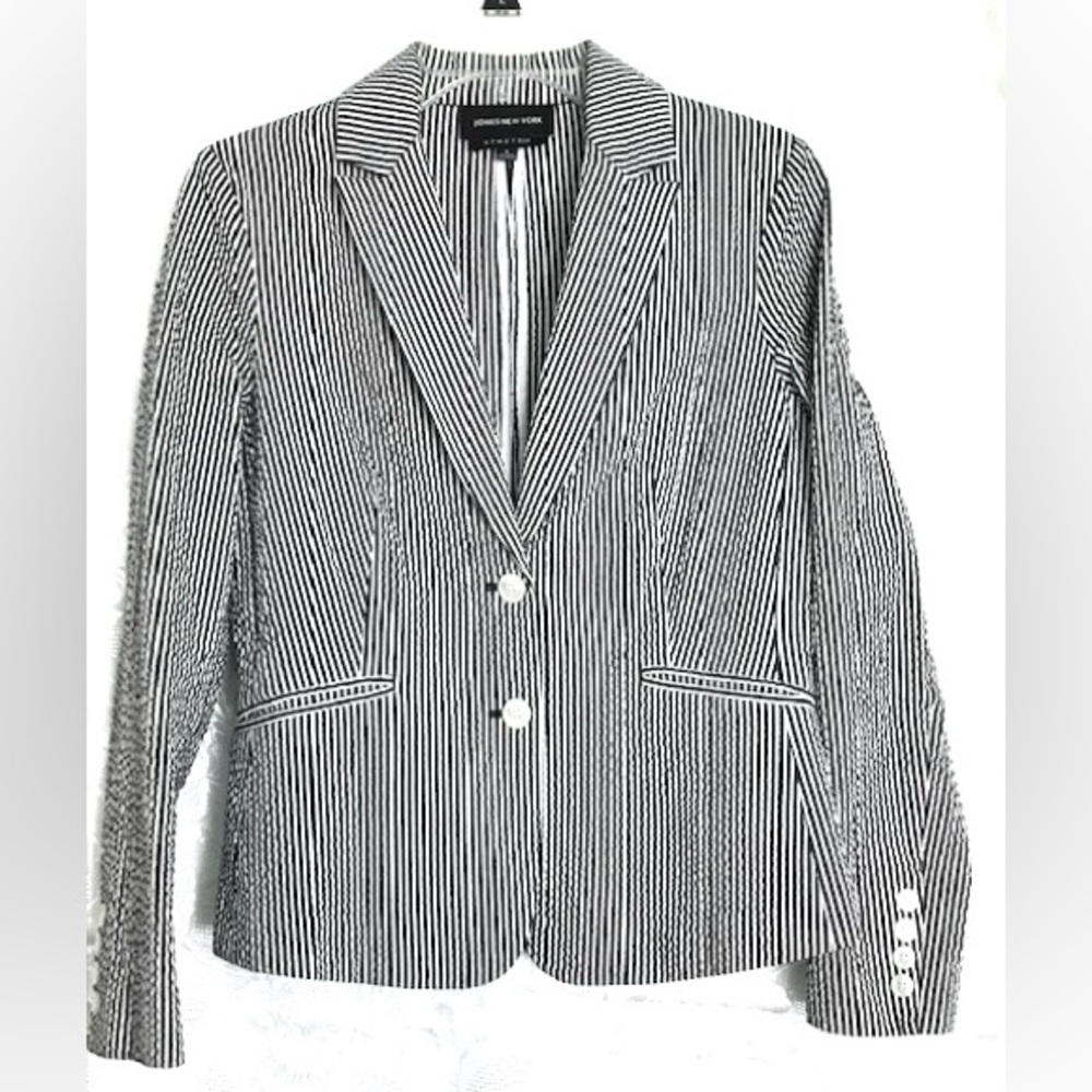 Jones NY  Cotton Stylish Women’s Blazer - Picture 4 of 13